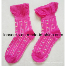 2014 News Styles Women / Ladies Cotton Fafshion Calcetines